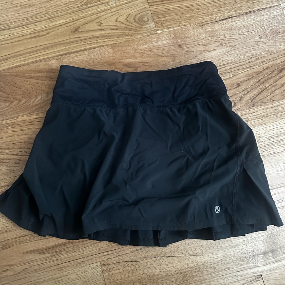 Lululemon Athletica Black Skater Skirt